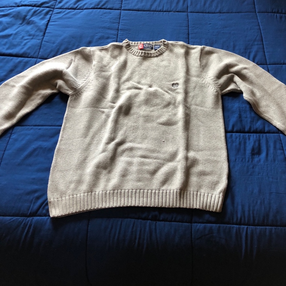 Chaps Large Men’s Cable Knit Sweater